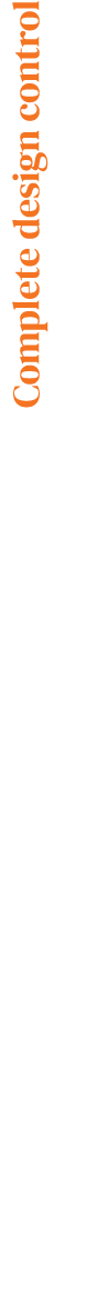 Complete design control